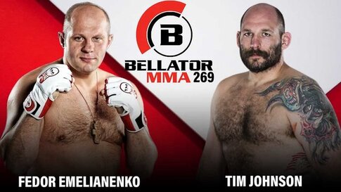 Bellator 269 MMA Fedor vs Johnson