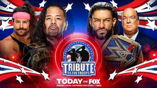 WWE Tribute To The Troops 2021