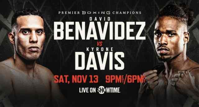 boxing Benavidez vs Davis