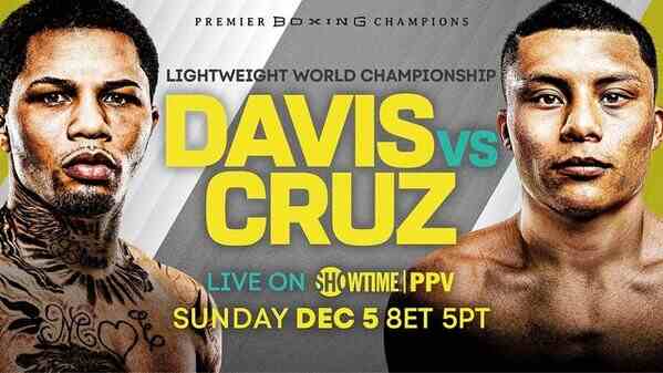 PBC Boxing Davis v Cruz