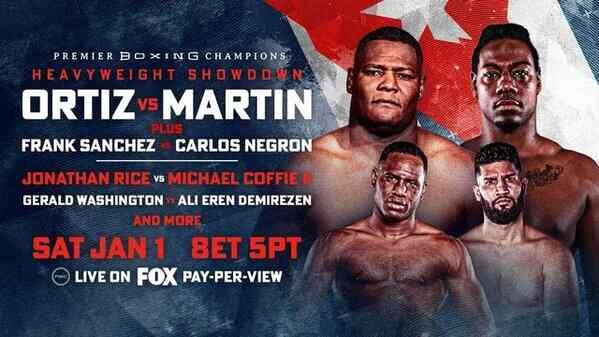 boxing Ortiz vs Martin