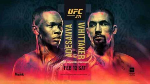 UFC 271 Adesanya vs Whittaker