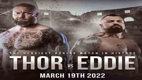 Eddie Hall vs Hafthor