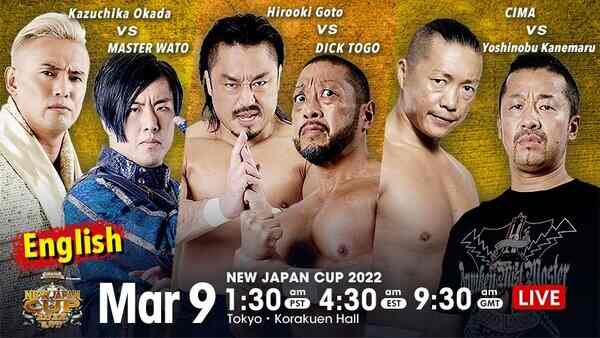 NJPW New Japan Cup 2022 Day 4