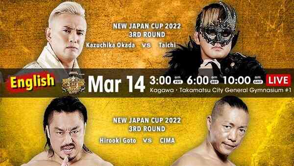 NJPW New Japan Cup Day 8