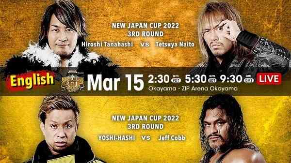 NJPW New Japan Cup Day 8 2022 03 14