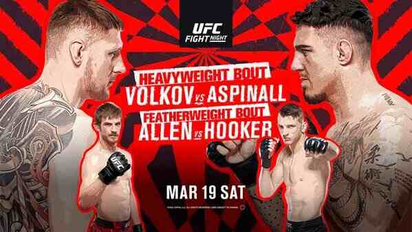 UFC Fight Night Volkov vs Aspinall