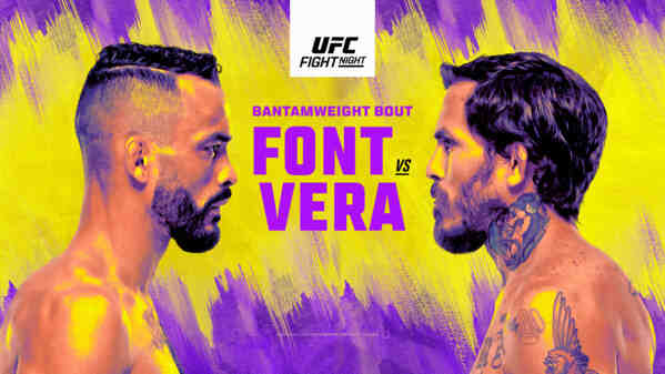UFC Fight Night Font vs Vera