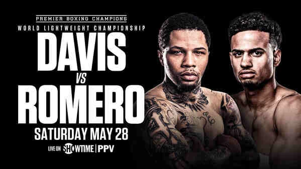 Boxing Davis Vs Romero