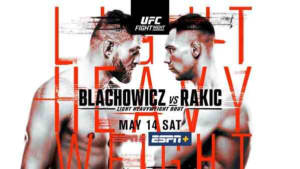 UFC Fight Night Blachowicz vs Rakic