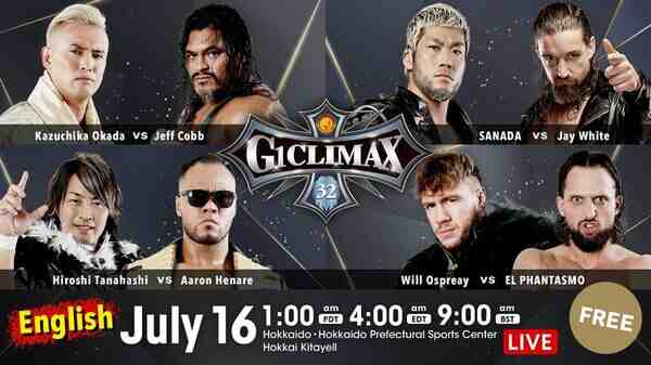 NJPW G1 CLIMAX 32 Day 1