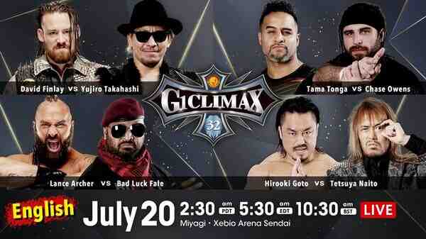 NJPW G1 CLIMAX 32 Day 3