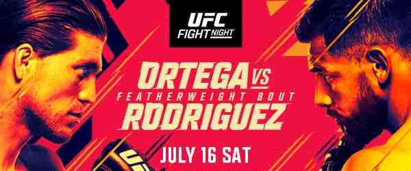 UFC Fight Night Ortega vs. Rodríguez