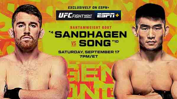 UFC Fight Night Sandhagen vs. Song