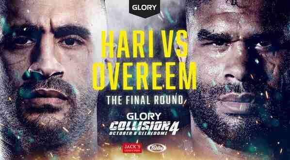 Glory Collision 4 Hari vs Overeem1