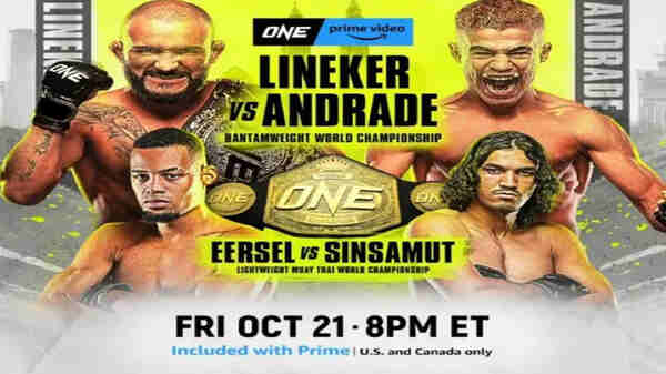ONE on Prime 3 Lineker vs Andrade