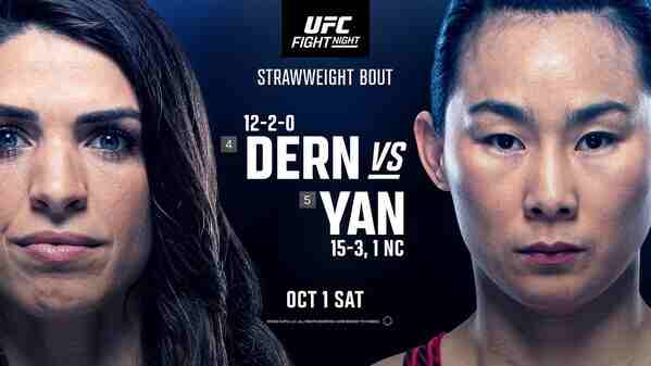 UFC Fight Night Dern vs. Yan