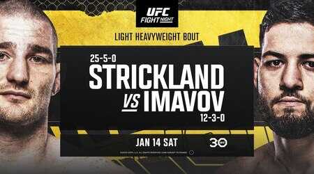 UFC Fight Night Strickland vs Imavov