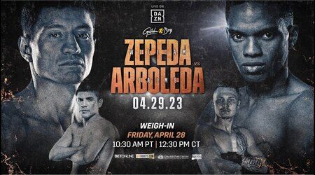 boxing Zepeda vs. Arboleda
