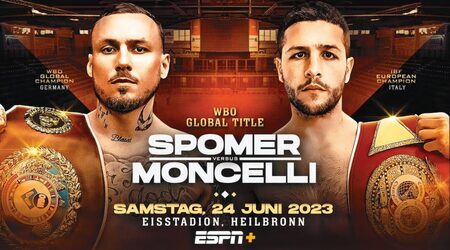 Boxing Spomer vs. Moncelli