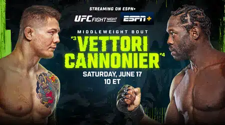 UFC Fight Night Vettori vs Cannonier
