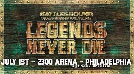 Battleground Wrestling Legends Never Die
