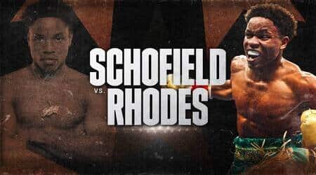Boxing Schofield vs Rhodes
