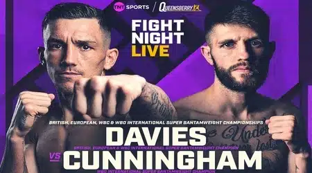 boxing -Davies vs Cunningham