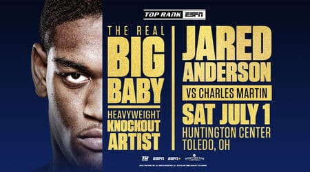 boxing Jared Anderson vs Charles Martin