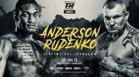 Jared Anderson vs Andriy Rudenko