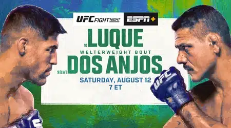 UFC ON ESPN 51- Luque vs Dos Anjos