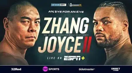 Boxing- Zhang vs Joyce