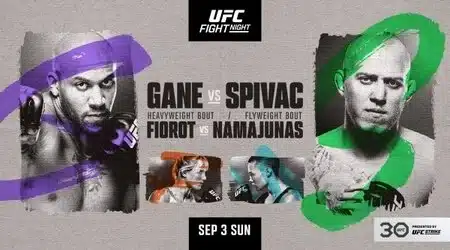 UFC Fight Night 226 Gane vs. Spivak
