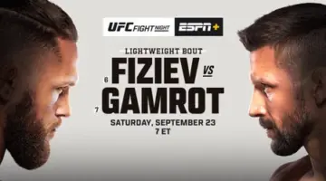 UFC Fight Night Fiziev vs Gamrot
