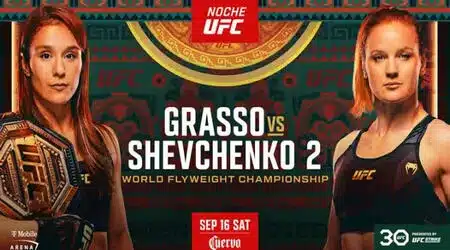 UFC Fight Night Grasso vs. Shevchenko