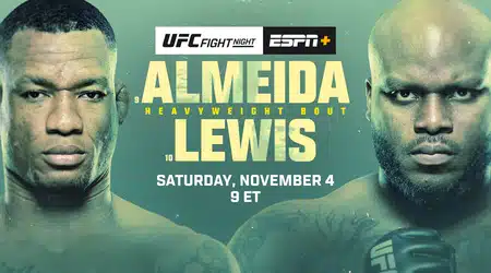 UFC Fight Night- Almeida vs Lewis