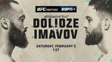 UFC Fight Night Dolidze vs Imavov