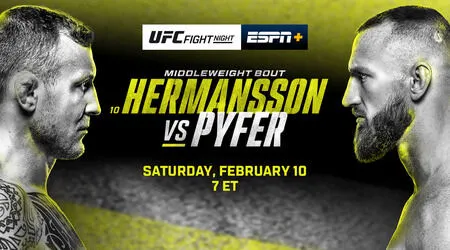 UFC Fight Night- Hermansson vs. Pyfer