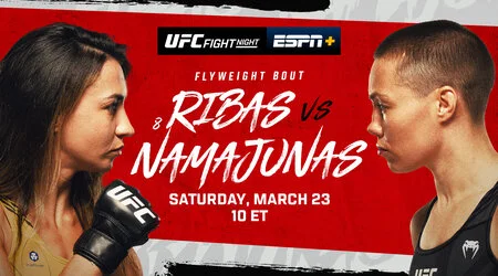UFC Fight Night Ribas vs. Namajunas