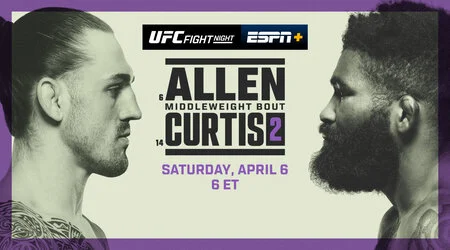 UFC Fight Night 240- Allen vs. Curtis 2