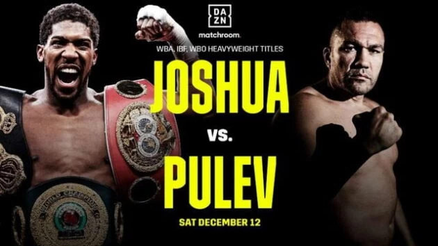 Boxing Joshua Vs Pulev
