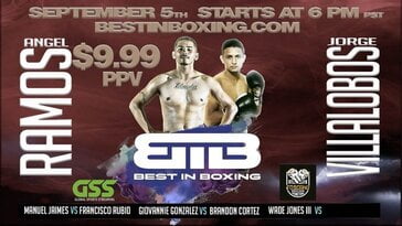 Free Live Boxing Ramos vs Villalobos PPV 2020 09 05