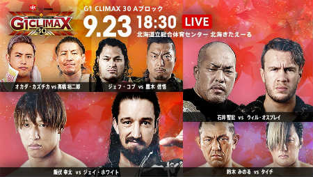  NJPW G1 Climax 30 English 