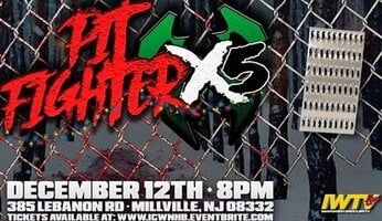 ICW No Holds Barred Pitfighter X5