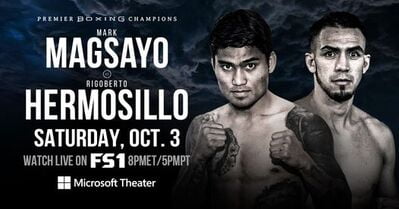 PBC Fight Night Magsayo vs Hermosillo 2020
