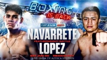 Top Rank boxing Navarrete vs Lopez e1592682092300