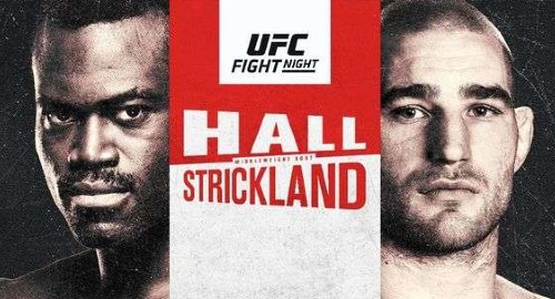UFC Fight Night Hall vs Strickland