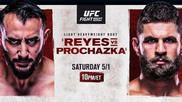UFC Fight Night Reyes Vs Prochazaka
