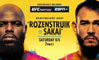 UFC Fight Night Rozenstruik vs Sakai
