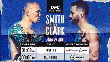 UFC Fight Night Smith Vs Clark